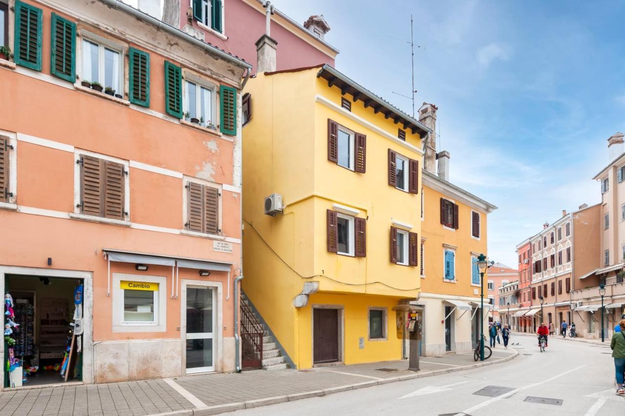 The Yellow House Apartments Rovinj Eksteriør billede